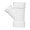 Charlotte Pipe And Foundry Charlotte Pipe Schedule 40 3 in. Hub X 3 in. D Hub PVC Reducing Wye 1 pk PVC06011400 - alternate 5